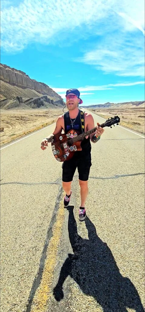 Seth Bonnell, Utah acoustic emo and pop-punk artist, performing live